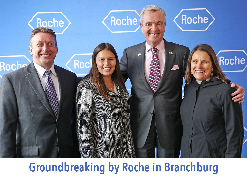 Governor Murphy at Roche